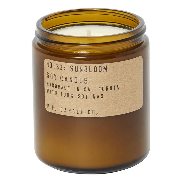 Vela perfumada de soja n°33 Sunbloom - 200 g- Imagen del producto n°1
