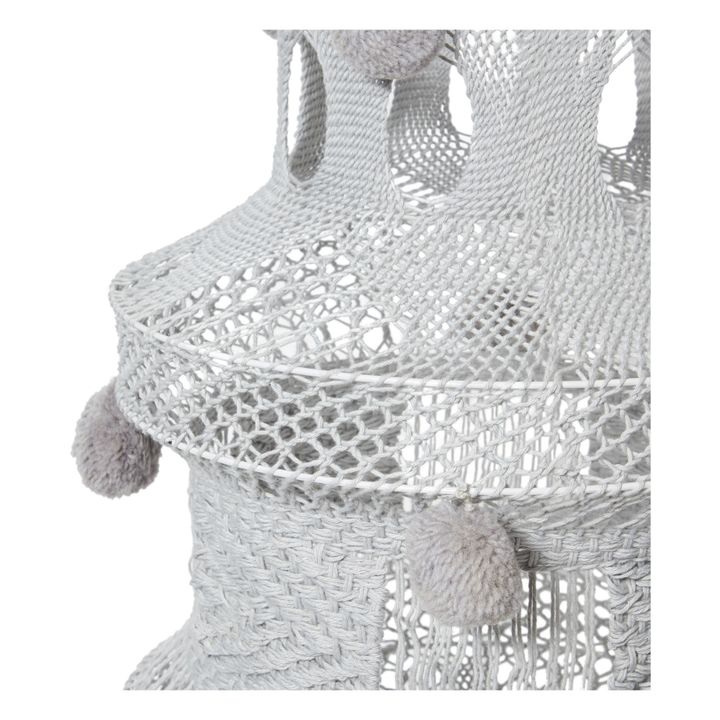 Lámpara decorativa Bilbao | Gris Perla- Imagen del producto n°1