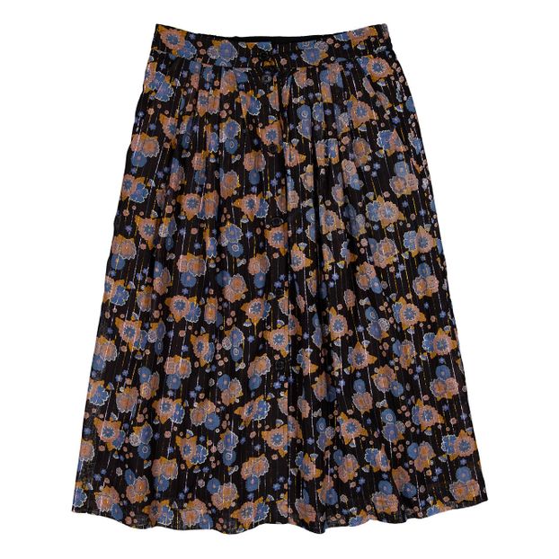 Jupe Fleurs Lurex Linda - Collection Femme --product
