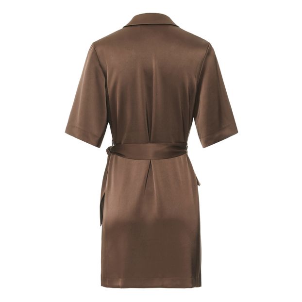 Robe Portefeuille en Satin Lavé Amar-product