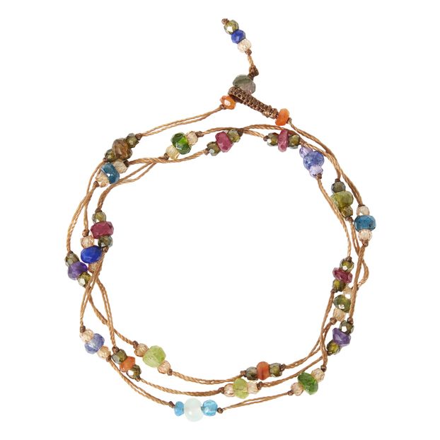 Bracelet 3 Tours Loopy Sparkly Zircons-product