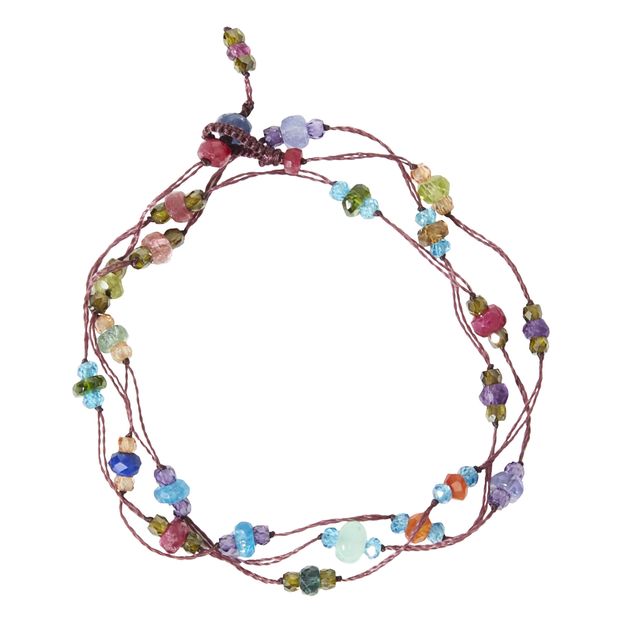 Bracelet 3 Tours Loopy Sparkly Zircons-product