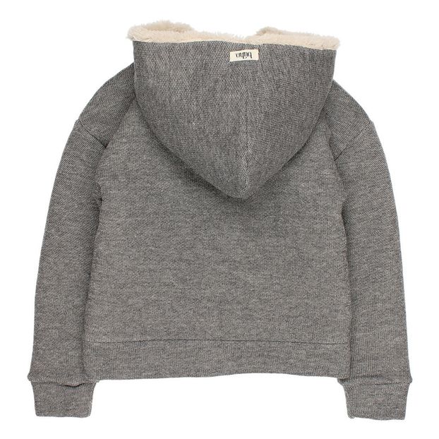 Sweat Zippé Fourré Coton Bio Pierre-product
