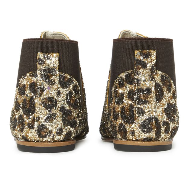 Chelsea Boots Pailletées Léopard-product