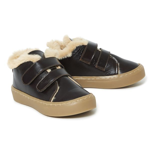 Velcro Fur-lined Sneakers-product