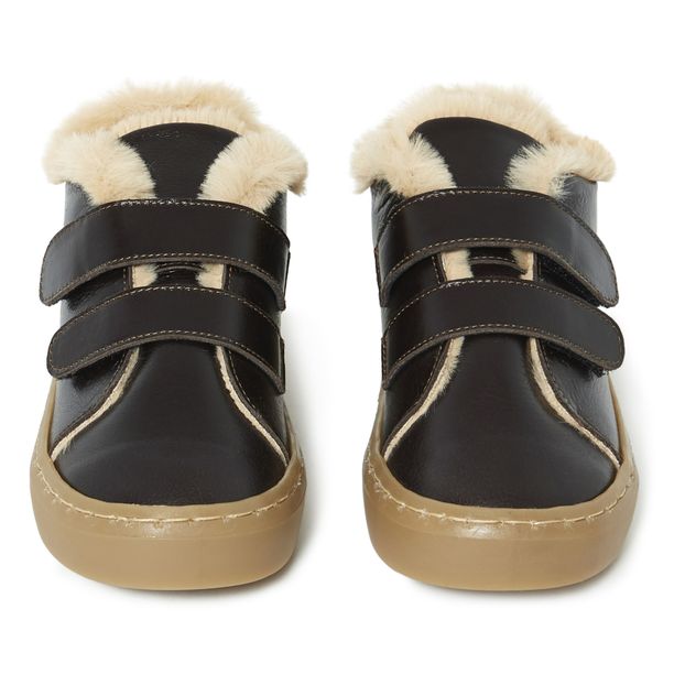 Velcro Fur-lined Sneakers-product