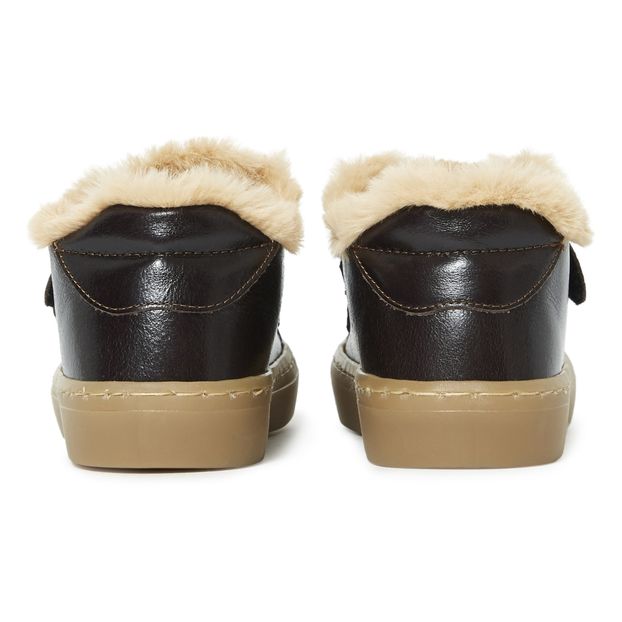 Velcro Fur-lined Sneakers-product