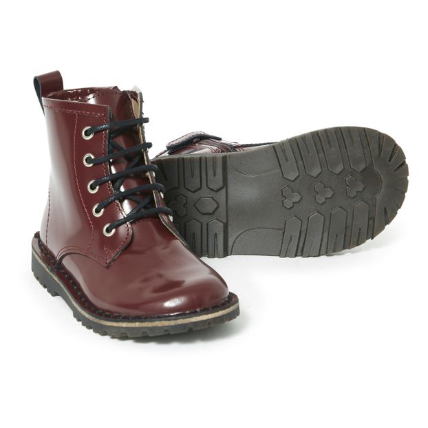 Bottines à Lacets Zippées-product