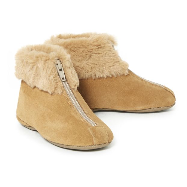Chaussons Zippés Fourrés-product