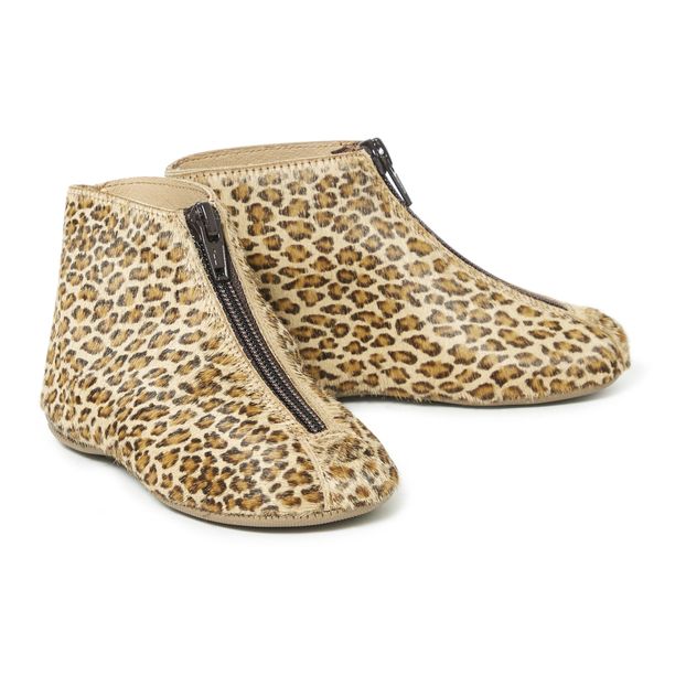 Patucos Leopard con cremallera-product