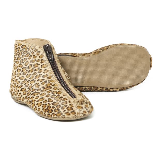 Patucos Leopard con cremallera-product