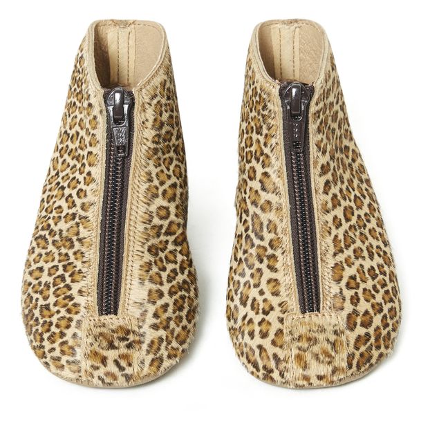 Patucos Leopard con cremallera-product