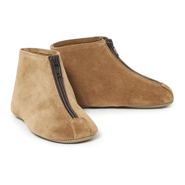 Patucos Nubuck con cremallera-product