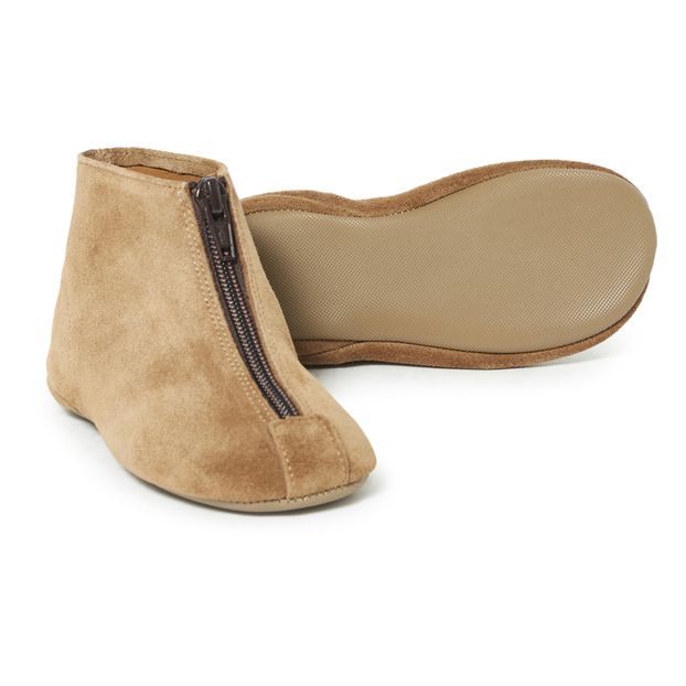 Patucos Nubuck con cremallera-product