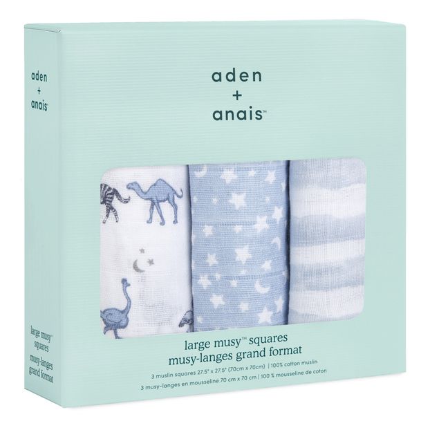 Musy langes en mousseline Rising Star - Set de 3-product