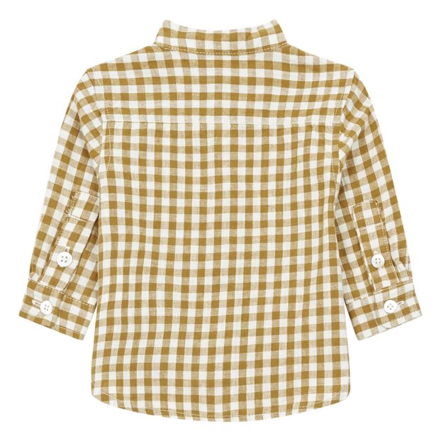 Kurta Carreaux Coton et Lin-product