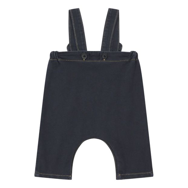 Soft Fleece Denim Overalls -product