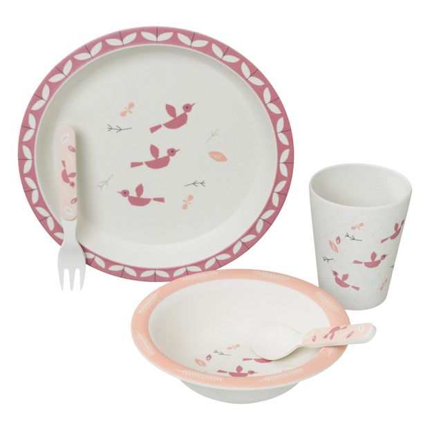 Set Vaisselle en bambou Oiseaux-product