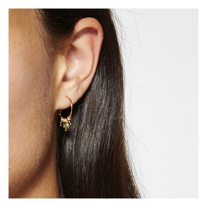 Iva Earrings Green- Product image n°4