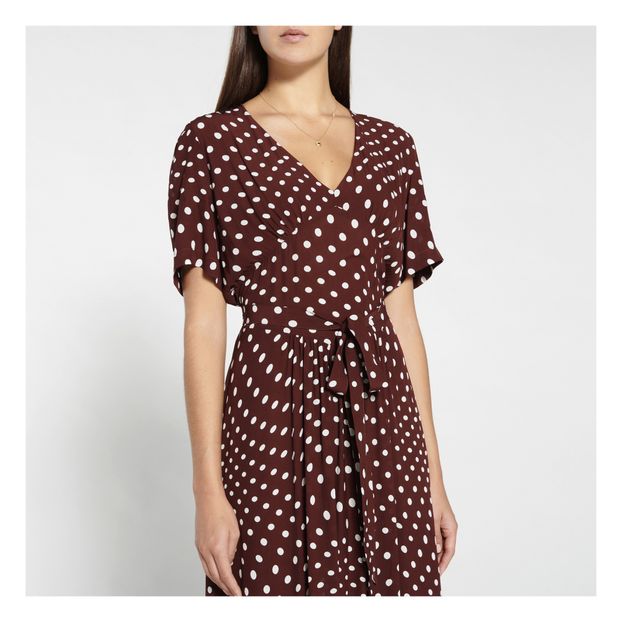 Robe Ceinturée à Pois-product