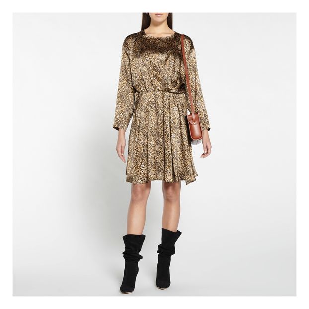 Vestido Benu de satén-product