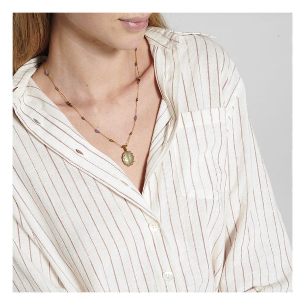 Collier Tibetan Court Aquamarine-product