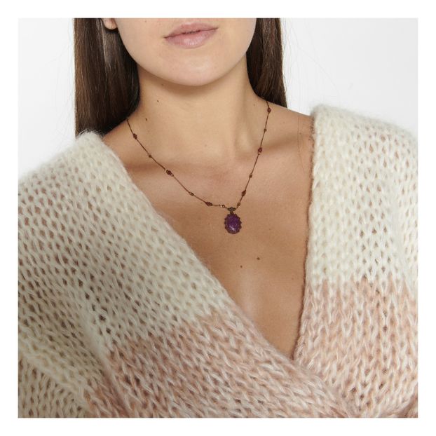 Collier Tibetan Court Fluorite-product
