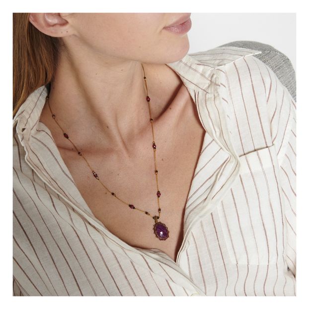 Collier Tibetan Court Corundum-product