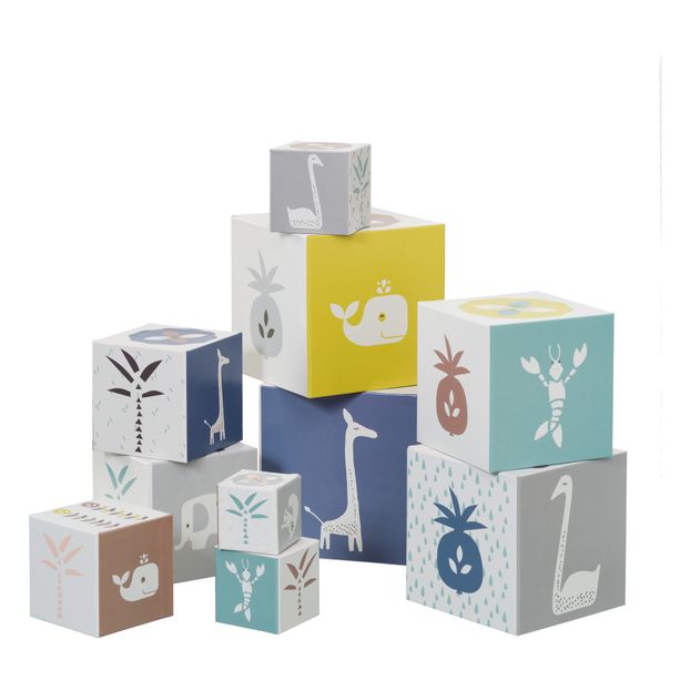 Stappelwürfel Tiere - 10er-Pack-product