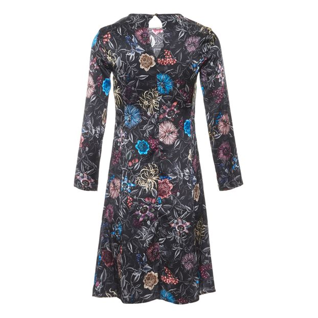 Robe Aegir Fleurs Satin de Soie Stretch-product
