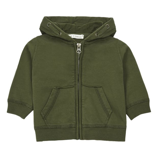 Sweat Zippé Détails Velours-product