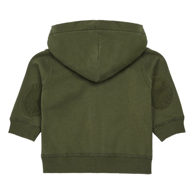 Sweat Zippé Détails Velours-product