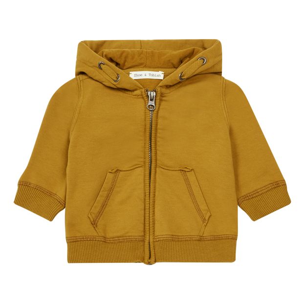 Sweat Zippé Détails Velours-product