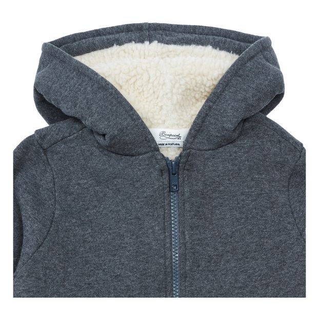 Sweat Capuche Zippé Fourré-product