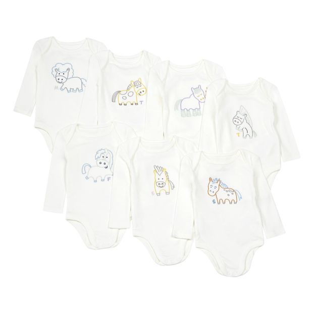 Semainier Bodies Coton Bio-product