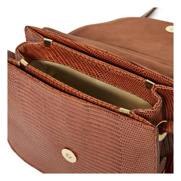 Sac Prague Cuir Façon Lezard-product