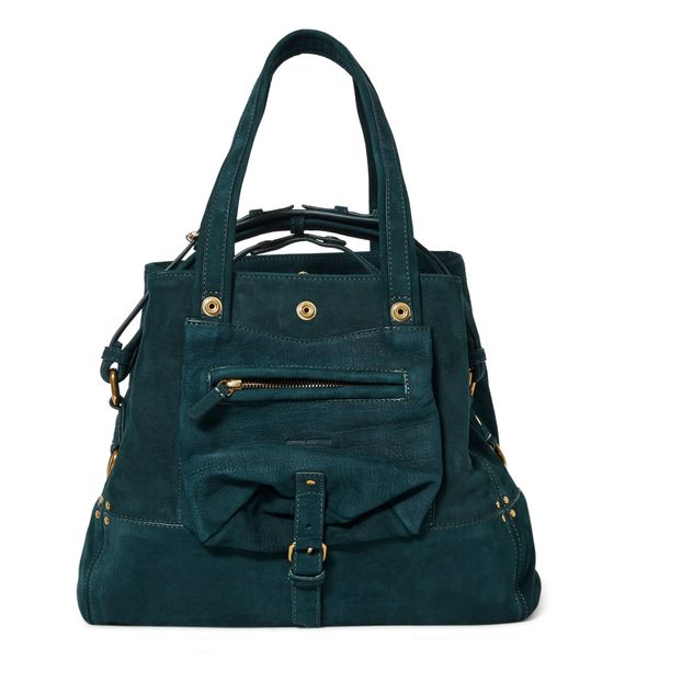 Sac Billy M Taurillon Velours Façon Croco-product