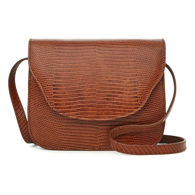 Sac Prague Cuir Façon Lezard-product
