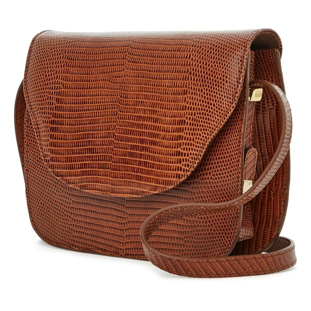 Sac Prague Cuir Façon Lezard-product