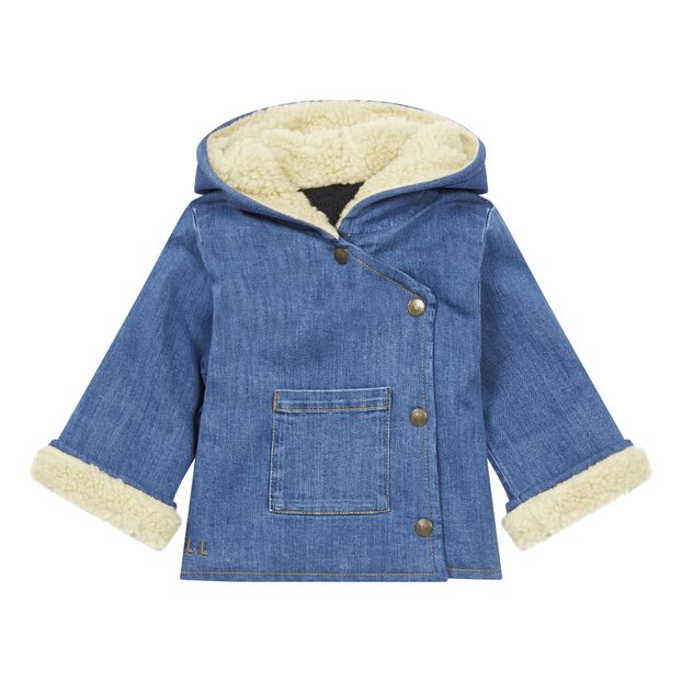 Manteau Denim Fourré Glace-product