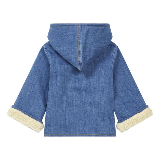 Manteau Denim Fourré Glace-product