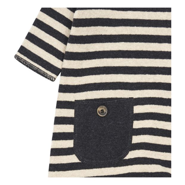 Striped Knit Playsuit-product
