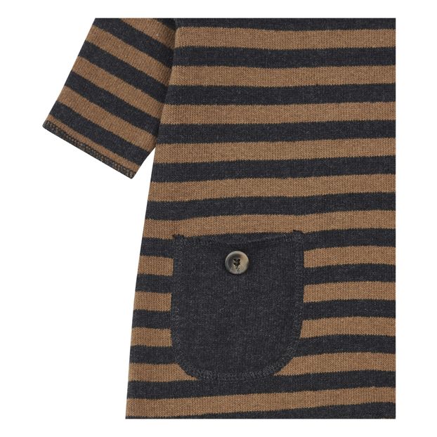 Striped Knit Playsuit-product