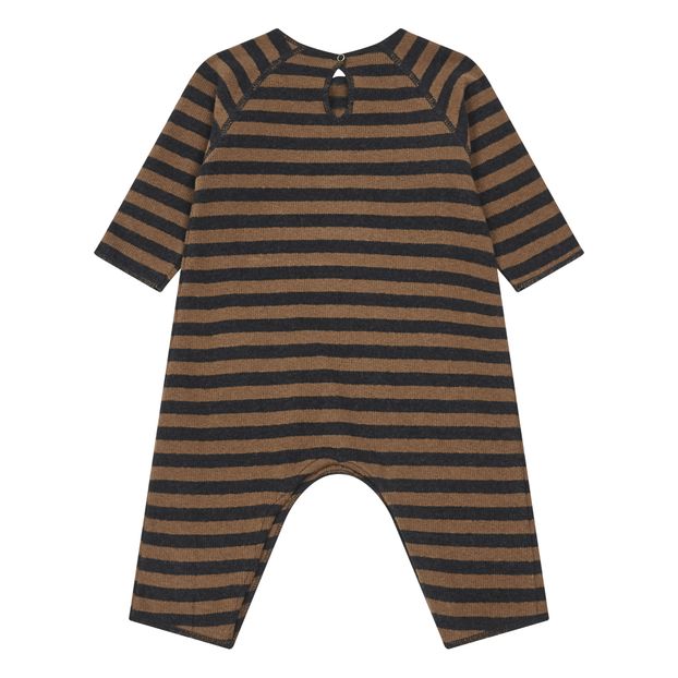 Striped Knit Playsuit-product