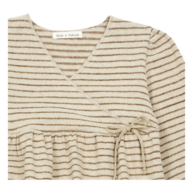 Robe Maille Façon Cache-Cœur-product