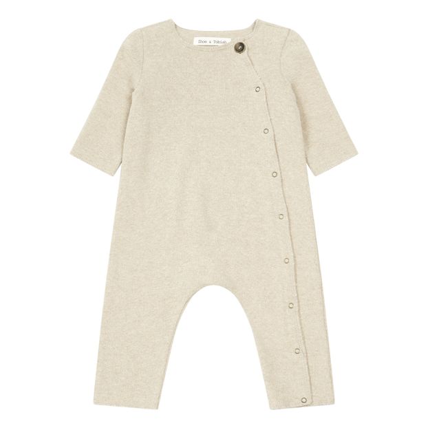 Buttoned Knit Playsuit-product