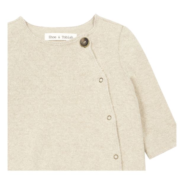 Buttoned Knit Playsuit-product