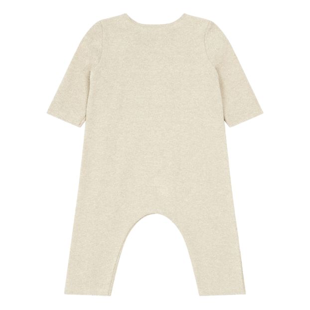Buttoned Knit Playsuit-product