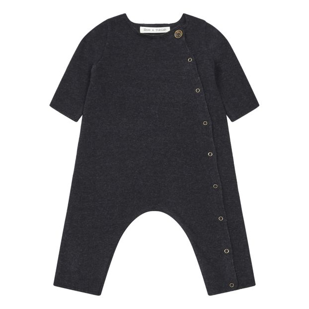 Buttoned Knit Playsuit-product