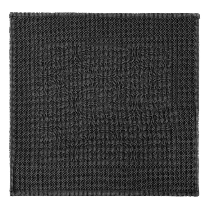 Alfombra de baño Kymi | Negro- Imagen del producto n°0